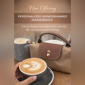 Personalized Monogrammed Nylon Crossbody Handbags